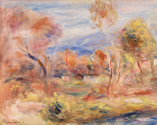 Pastel Landscape || Renoir