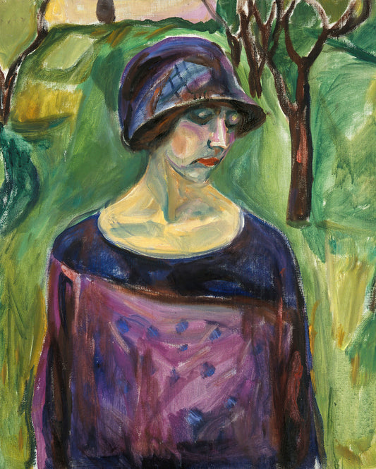 Woman in Purple